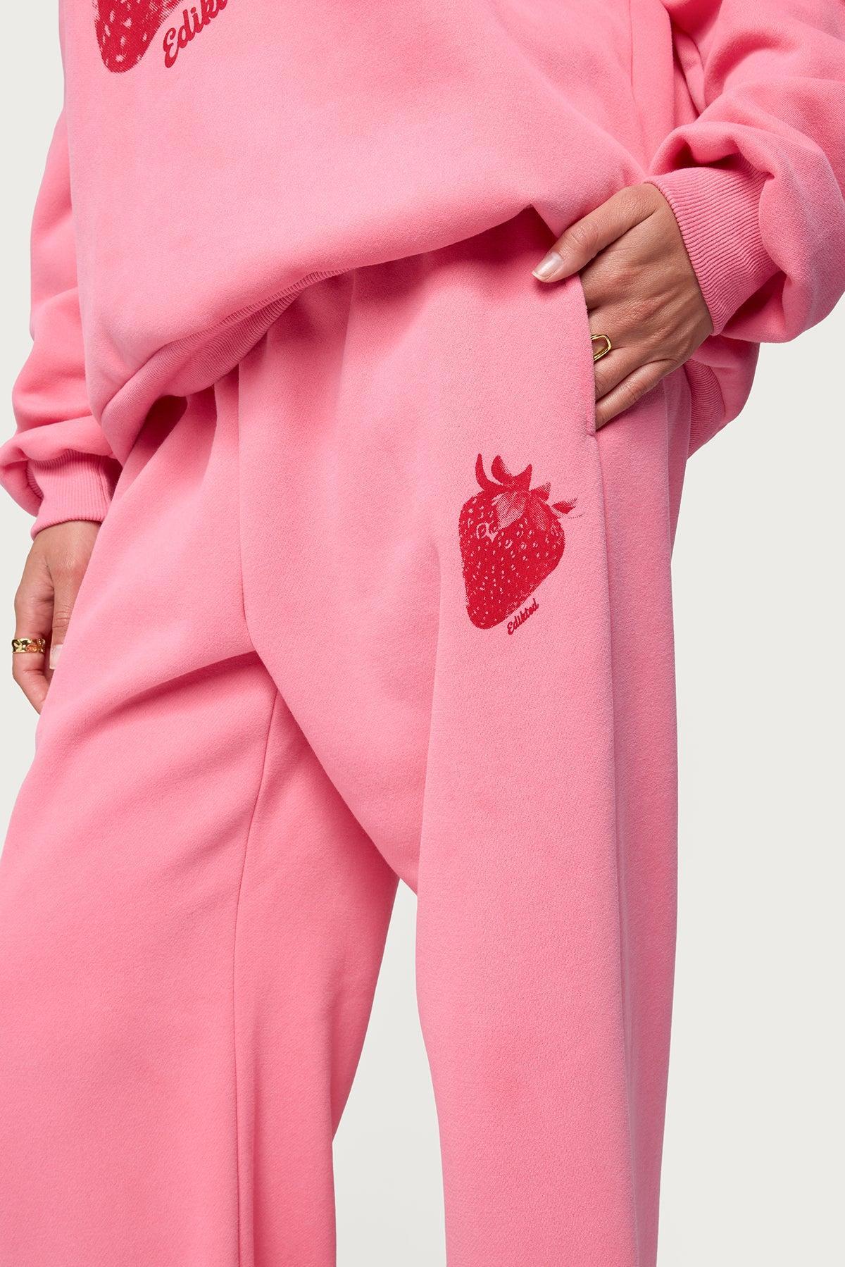 Strawberry Babe Sweatpants Product Image