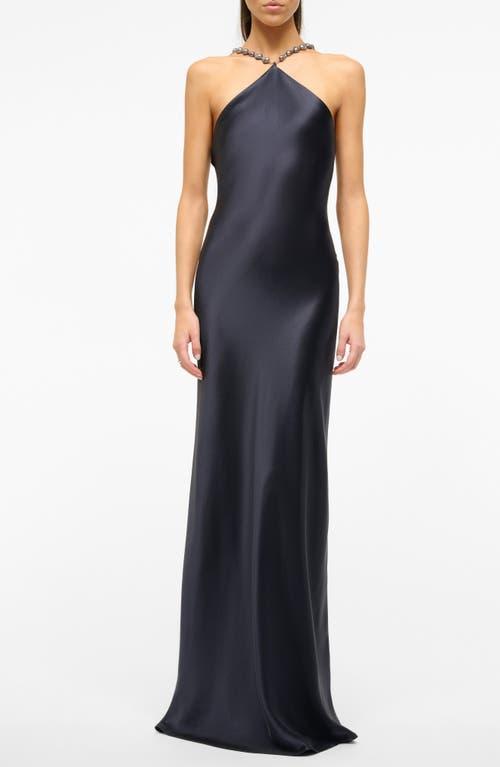 Staud Cadence Halter Maxi Dress Product Image