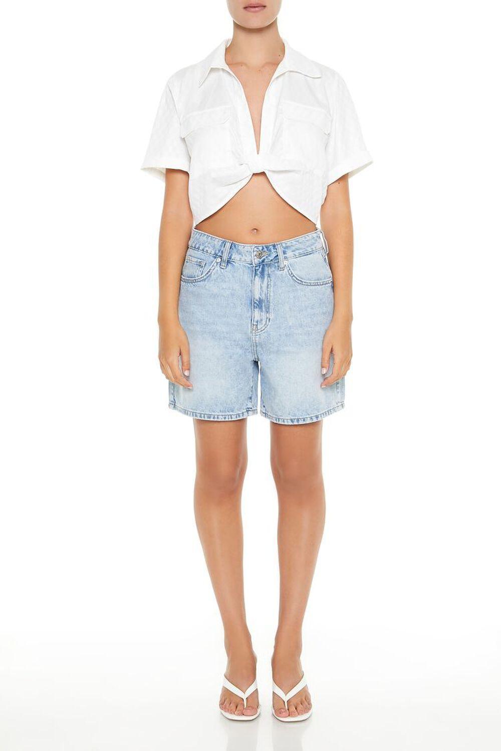 Plunging Twisted Crop Top | Forever 21 Product Image
