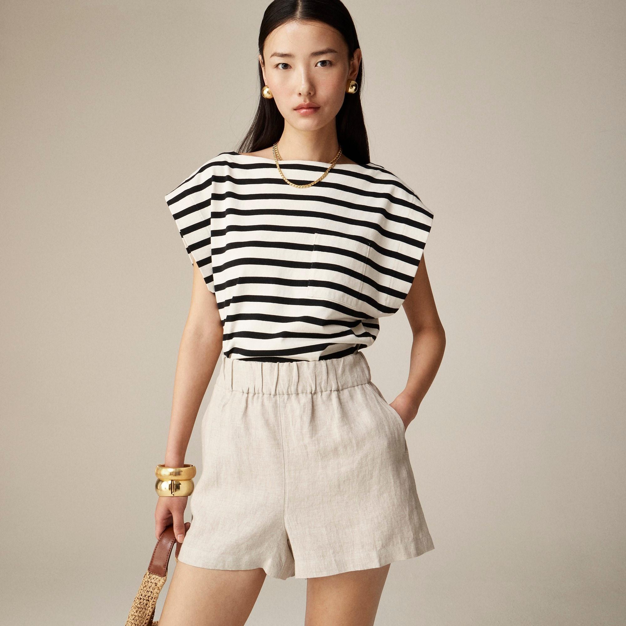 Tropez short in linen Product Image