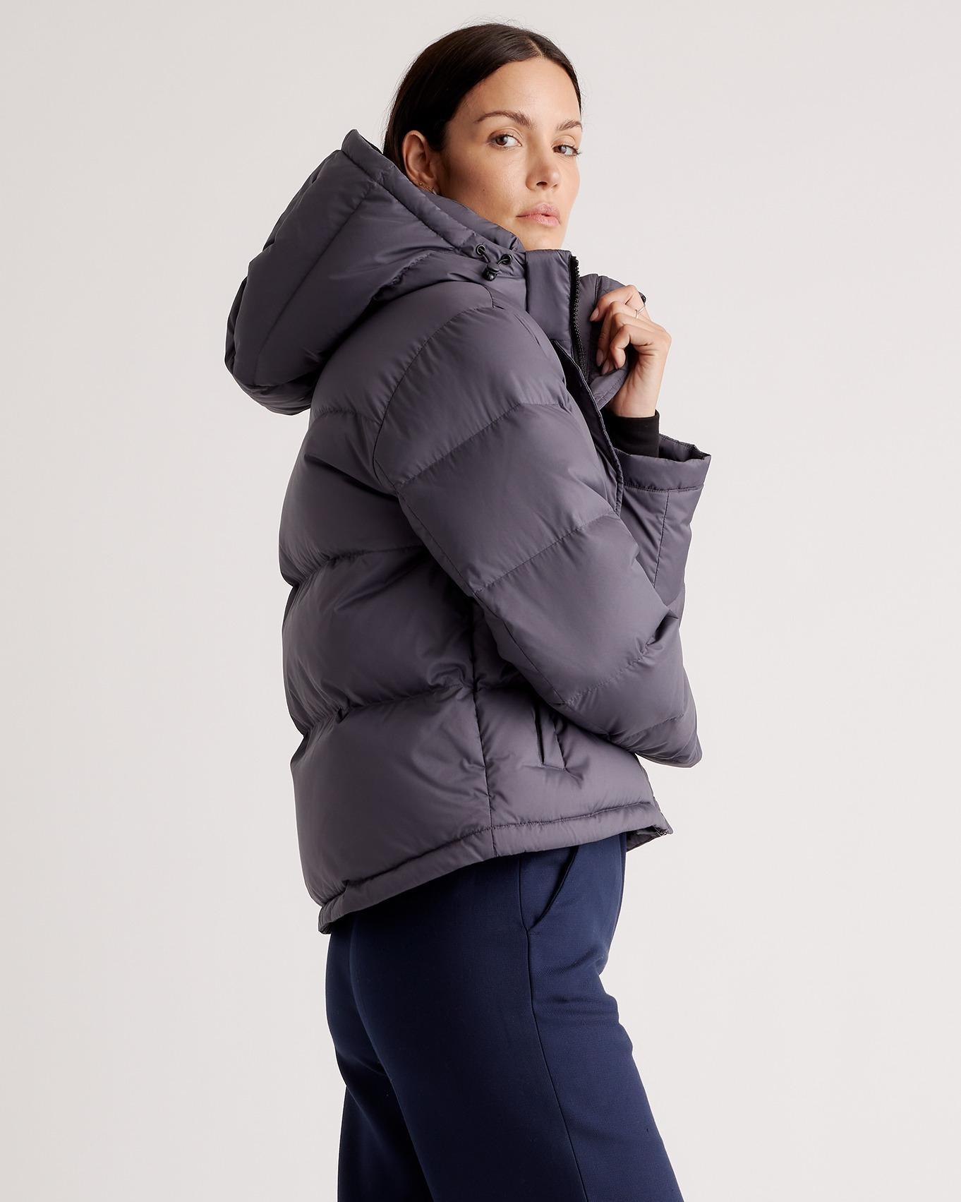 Quince | Women's Responsible Down Cropped Puffer Jacket Size XS, Recycled Polyester Product Image