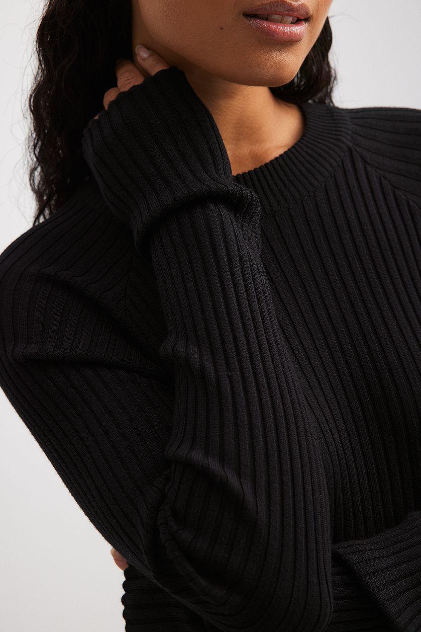 Knitted Ribbed Maxi Dress Product Image
