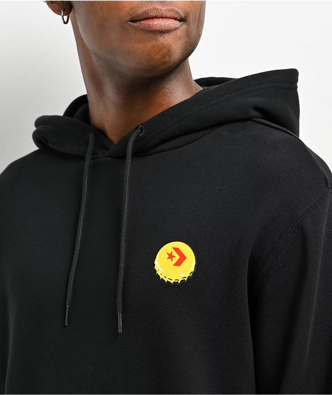 Converse x Topo Chico Black Hoodie Product Image