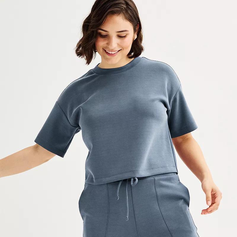 Women's FLX Solace Boxy Tee, Size: Small, Kameron Brown Product Image