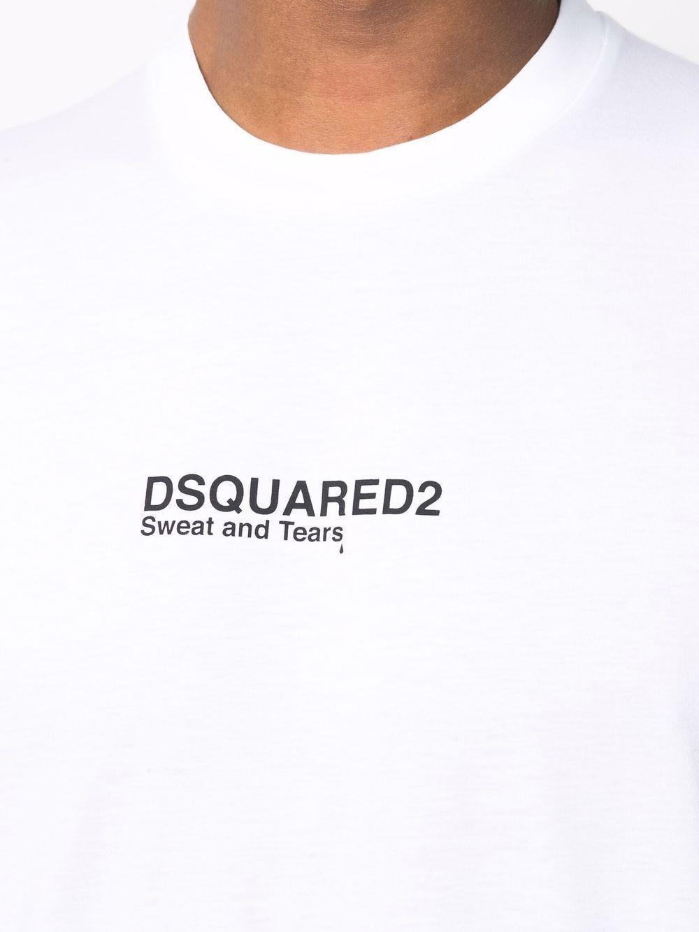 logo-print cotton T-shirt Product Image