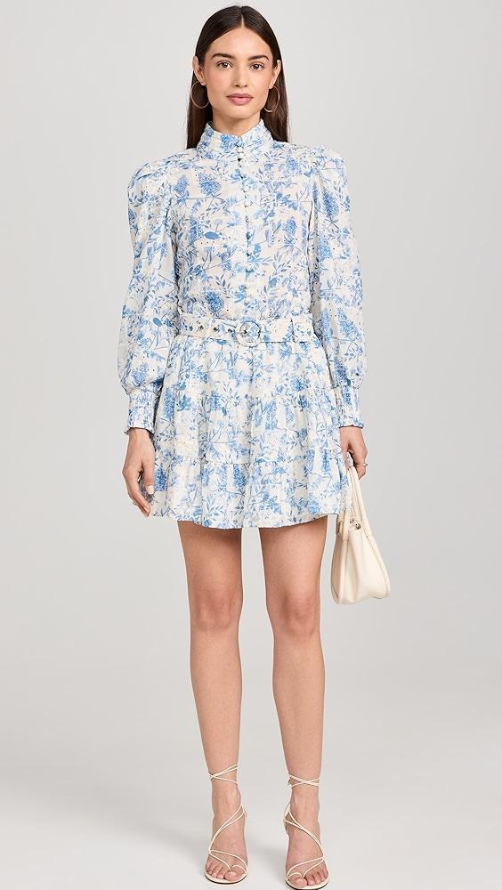 English Factory Digital Print Button Down Blouse | Shopbop Product Image