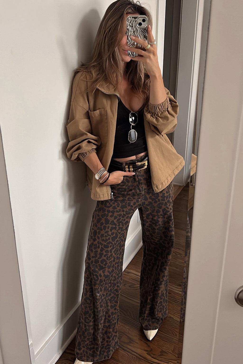 Midland Leopard Print Pant Product Image