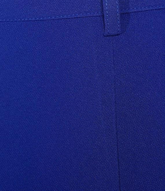 Sugarlips Plus Size Slight Stretch High Waisted Wide Leg Trousers Product Image