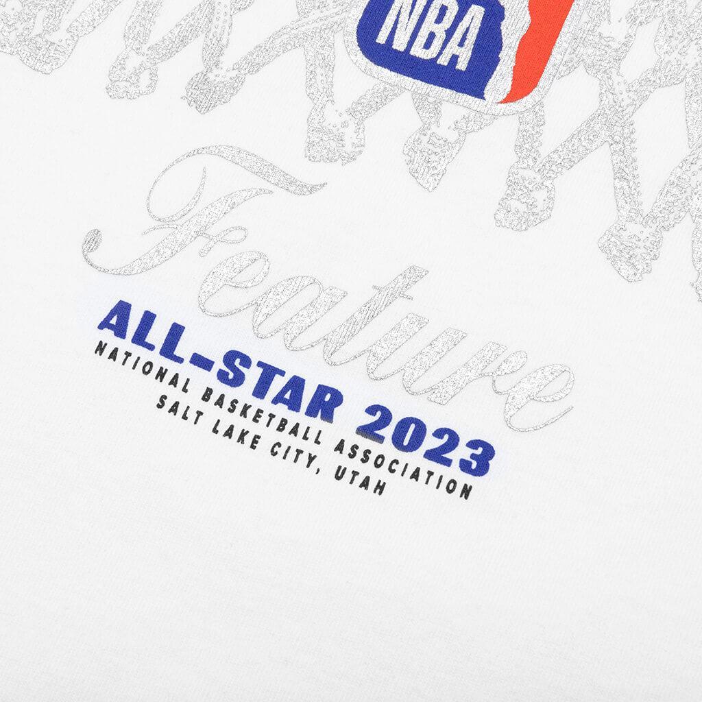 NBA Hoop City Tee - White Male Product Image