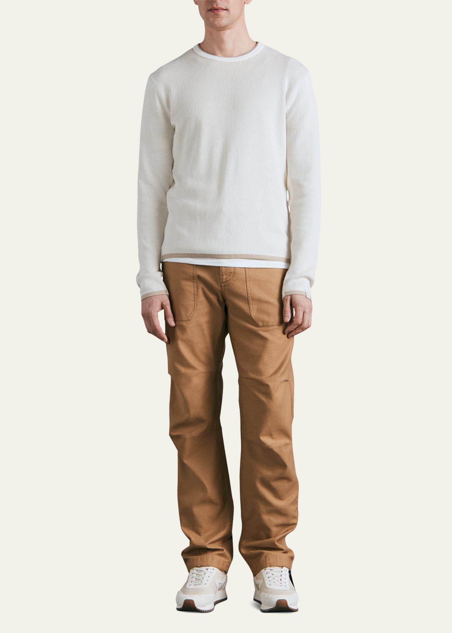 Mens Harvey Two-Tone Knit T-Shirt Product Image