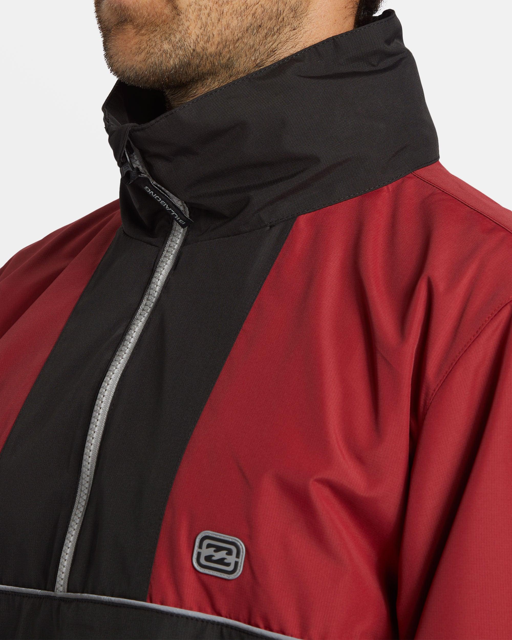 Spec 73 Windswell Half-Zip Windbreaker - Dusty Red Male Product Image