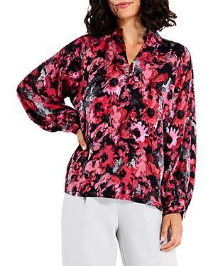 Womens Glowing Garden Floral Top Product Image