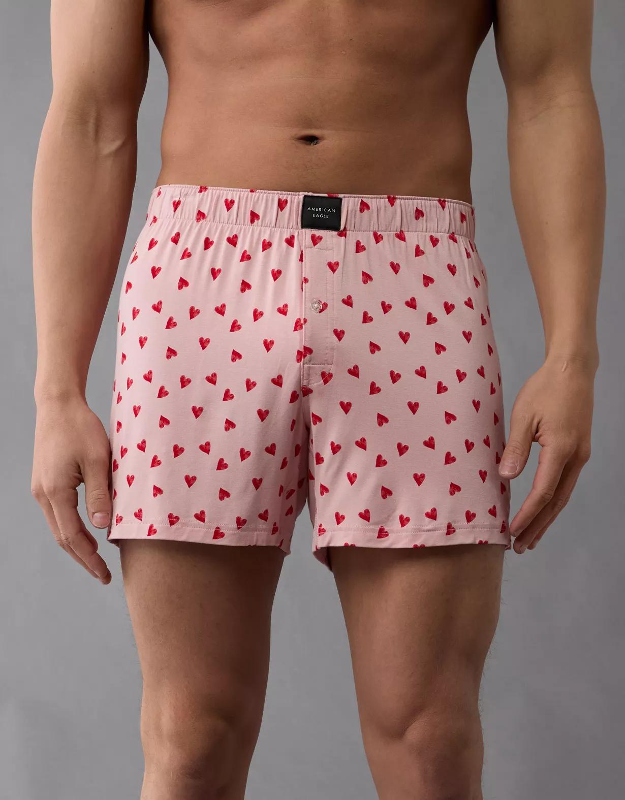 AEO Men's Mushrooms 4.5" Ultra Soft Boxer Brief Product Image