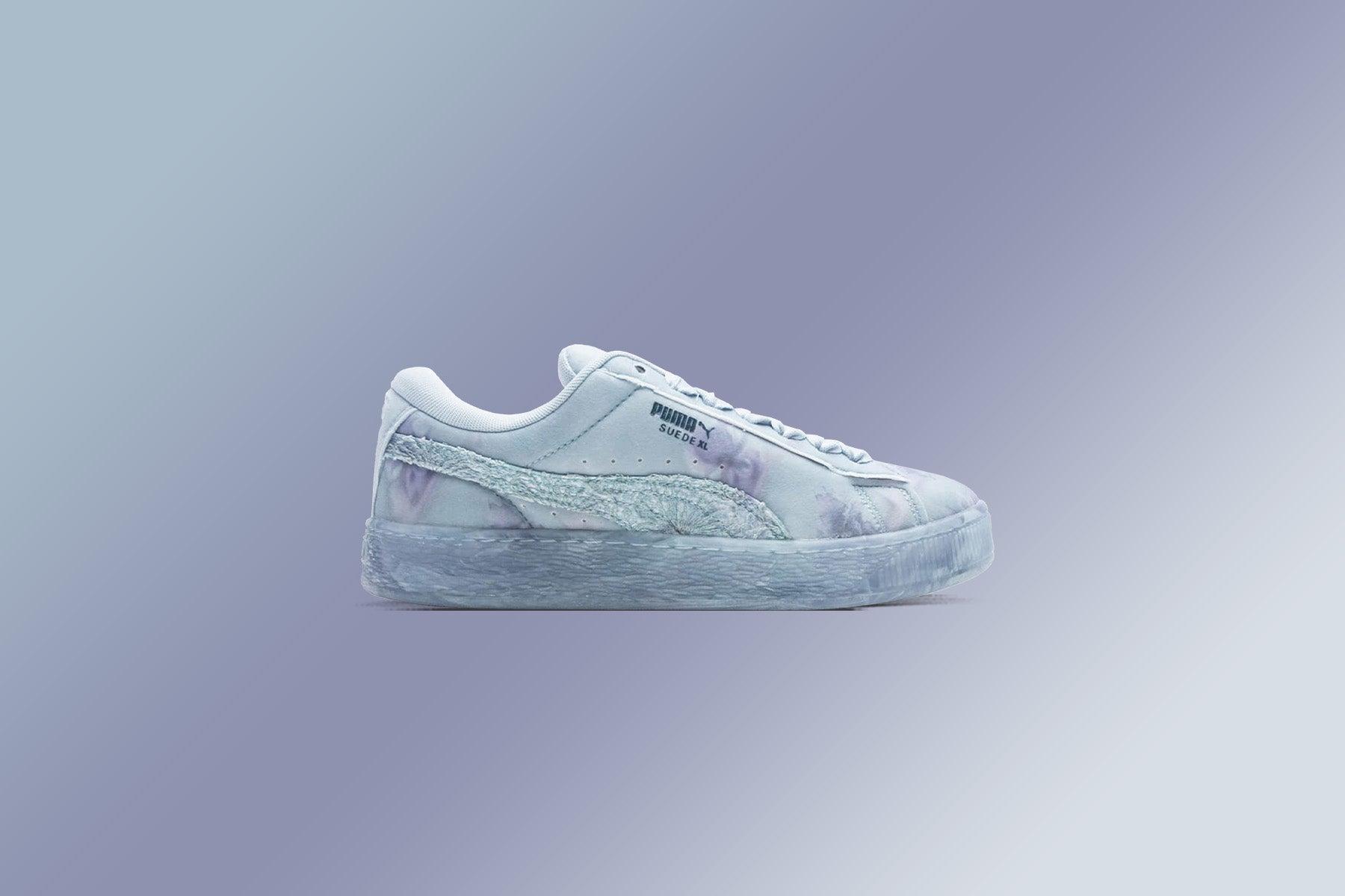 Women's Puma x Collina Strada Suede XL Tie Dye - Blue Female Product Image