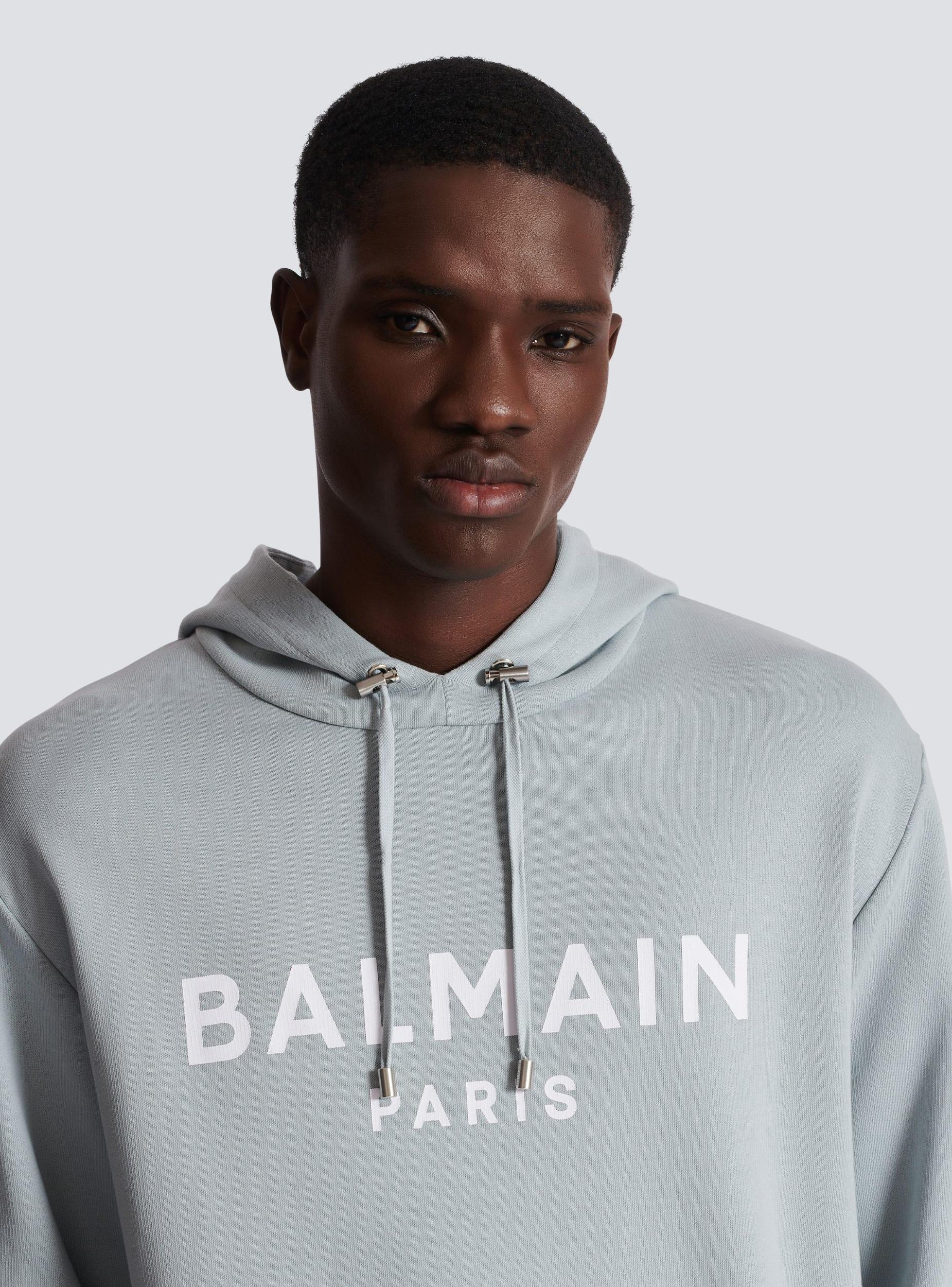 Printed Balmain Paris hoodie Product Image