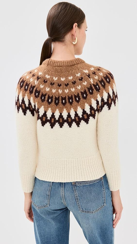 Veronica Beard Anne Fair Isle Alpaca Pullover | Shopbop Product Image