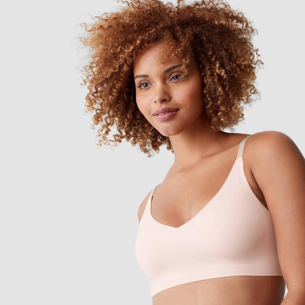 True & Co. True Everybody Women's Adjustable Strap Triangle Bra M: Wireless, Light Support, Removable Padding Product Image