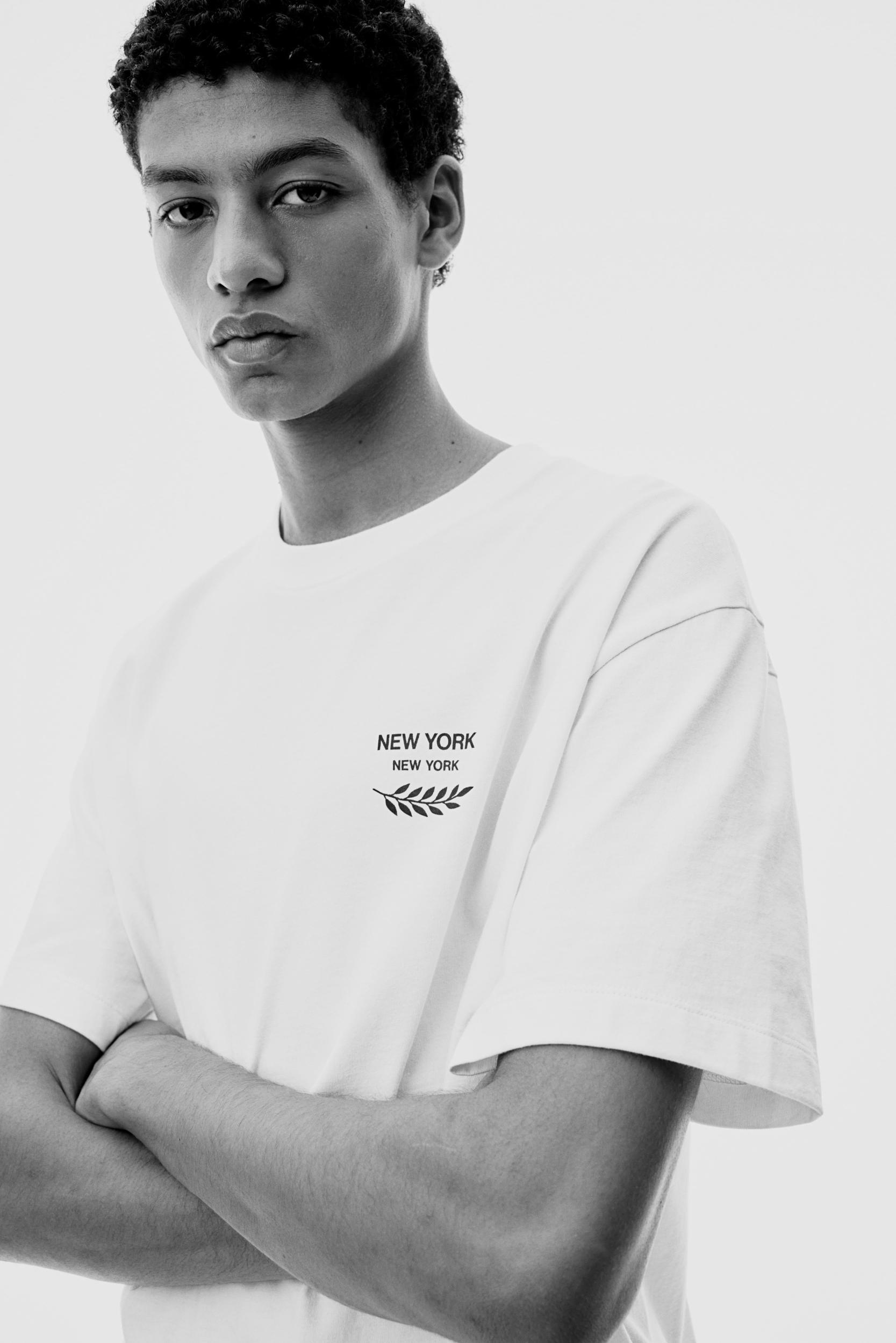 Loose Fit Printed T-shirt Product Image