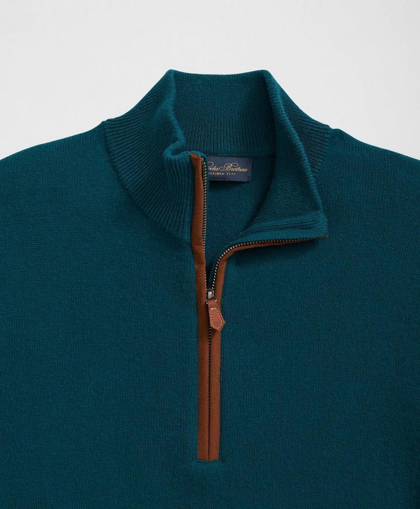 3-Ply Cashmere Half-Zip Sweater Product Image
