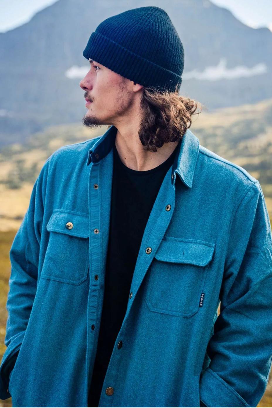 Snap Front Flannel Jacket - Gulf Coast Product Image