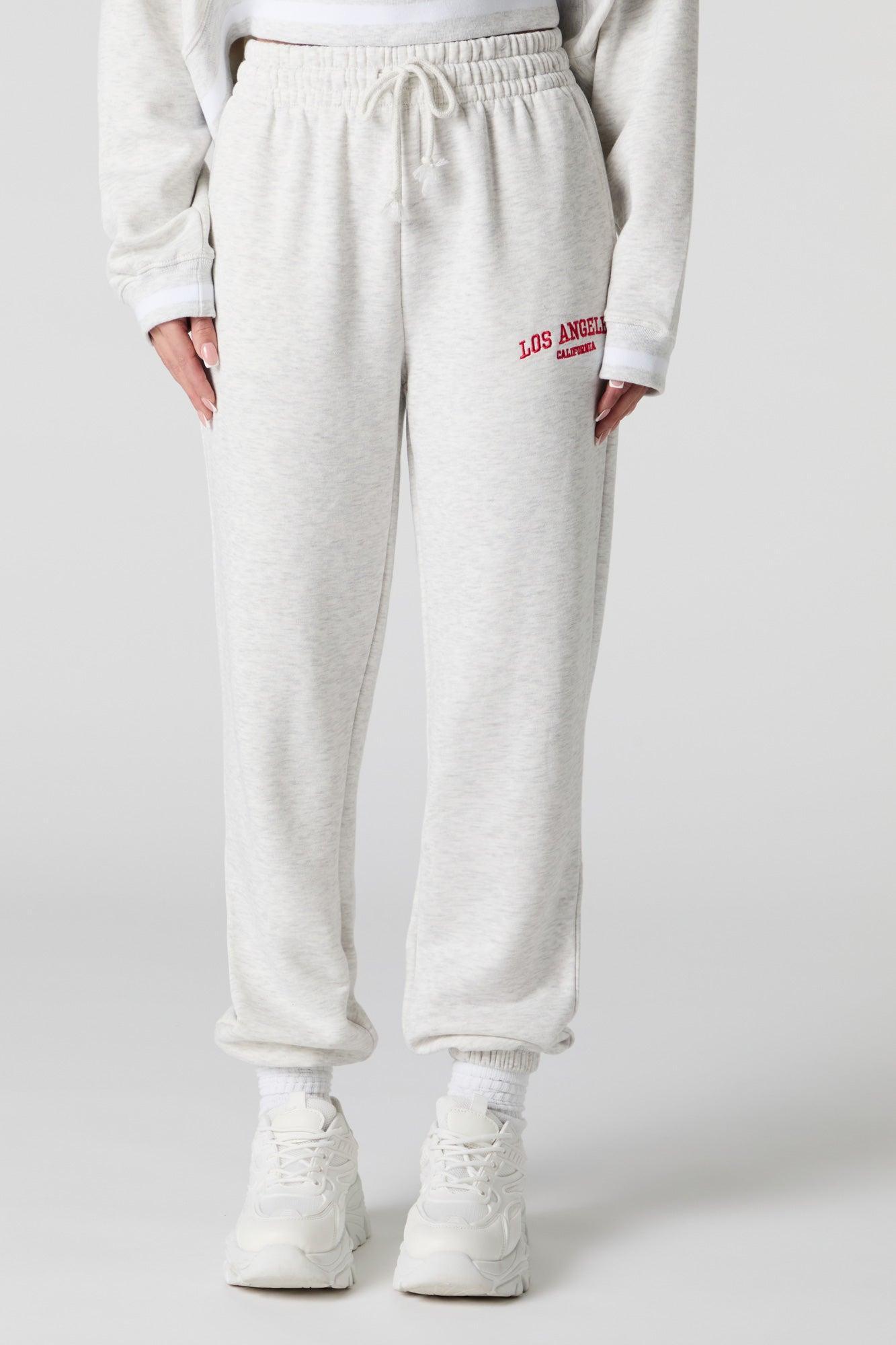 Chenille Embroidered Destination Jogger Female Product Image