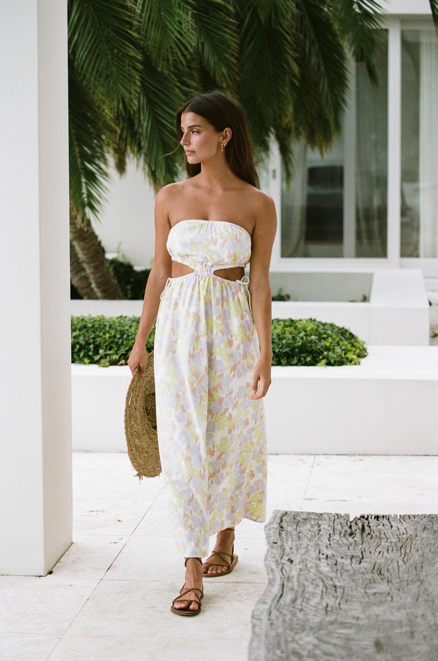 Vella Cutout Midi Dress Product Image