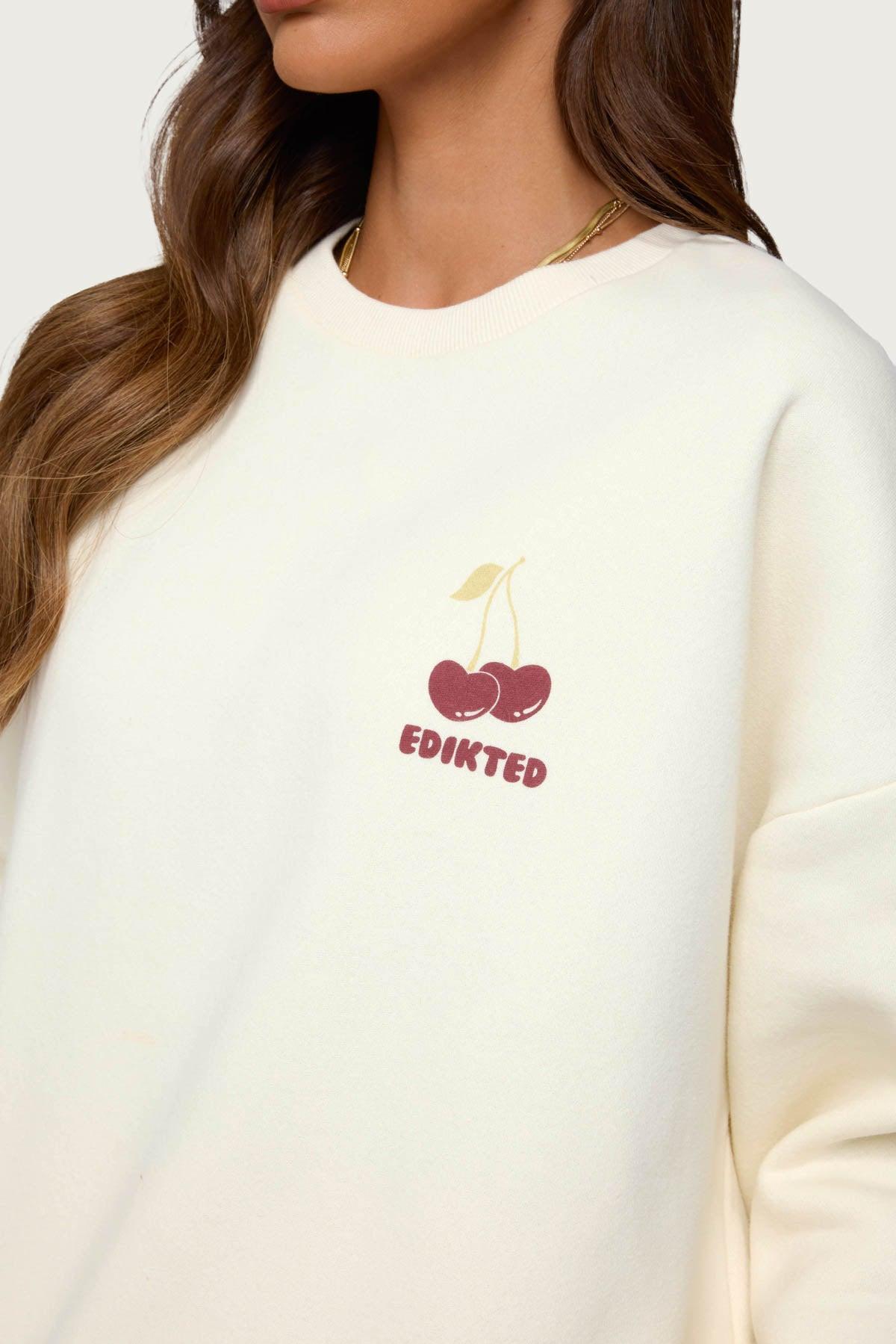 Cherry Babe Sweatshirt Product Image