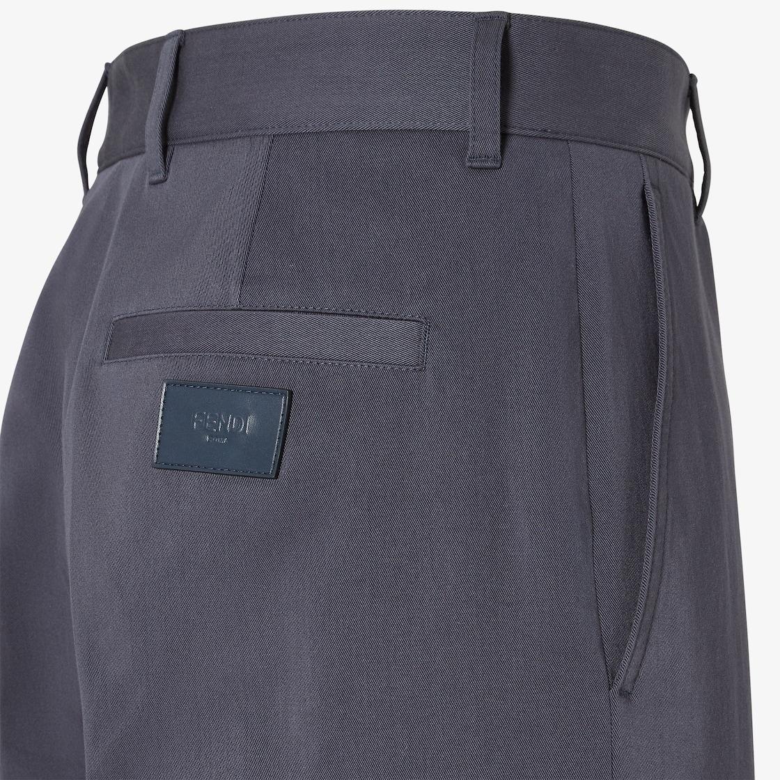 PantsBlue gabardine pants Product Image