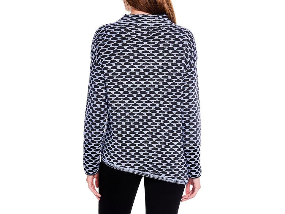 NIC+ZOE Pixel Play Sweater Multi) Women's Clothing Product Image