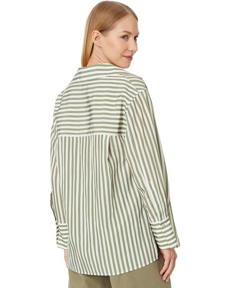 Racked Ribbed Stripe Pullover Product Image