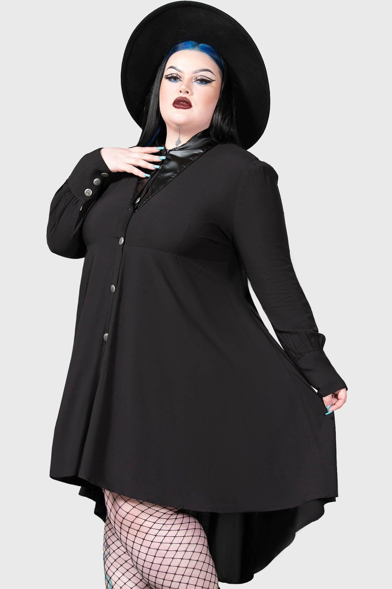 Heavens Below Shirt Dress Product Image