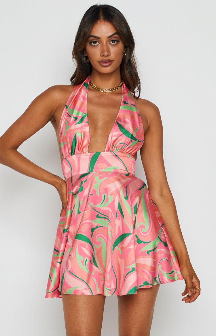 Jones Red Mini Dress Product Image