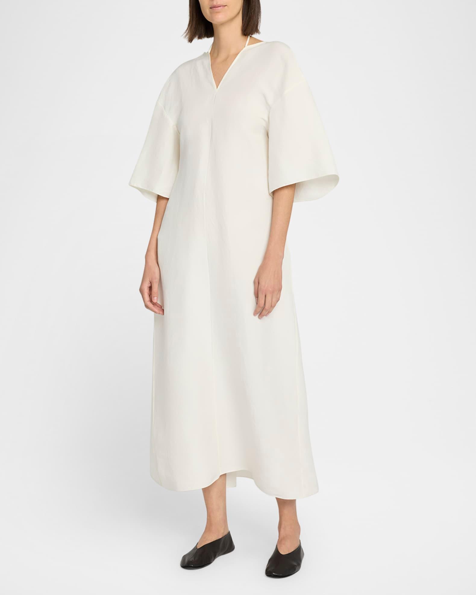 Mia Silk A-Line Dress Product Image