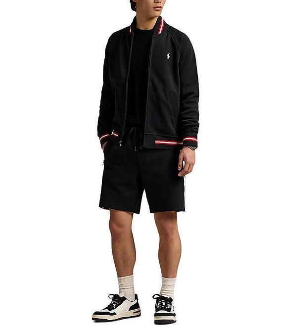 Polo Ralph Lauren Racing Stripe Double-Knit Bomber Jacket Product Image