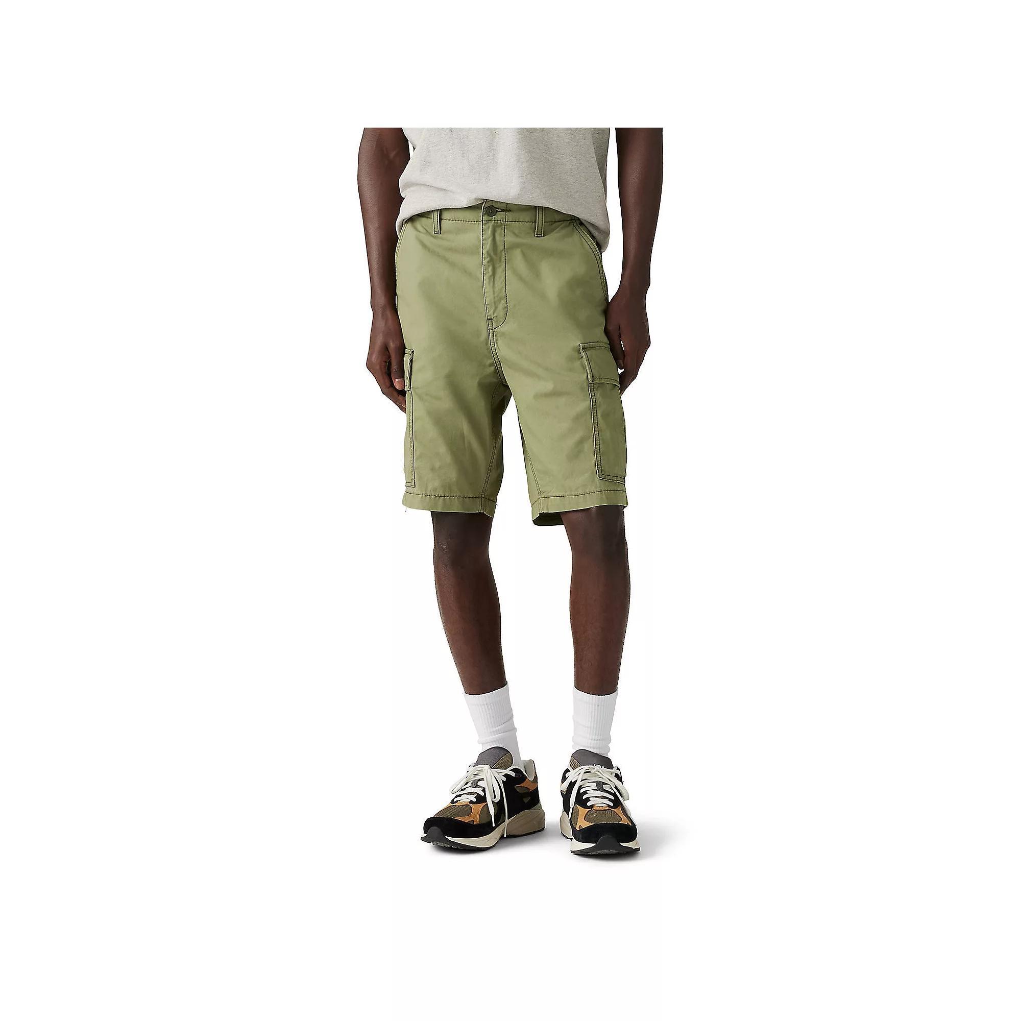 Men's Levi's® Carrier Cargo Lightweight Shorts, Size: 36, Olive Black Product Image