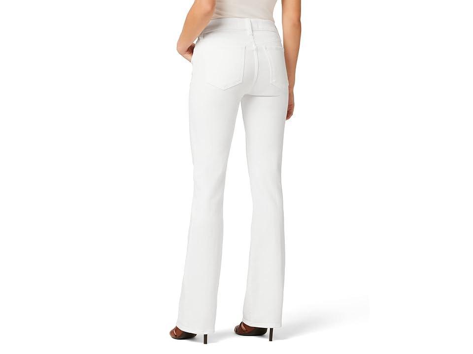 Joes Jeans The Provocateur Petite Mid Rise Bootcut Jeans in White Product Image