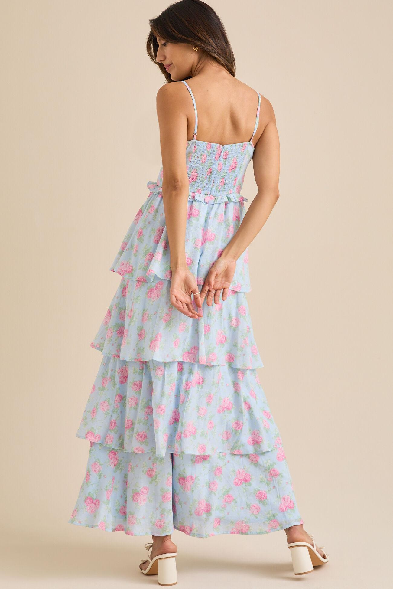 Bridgette Floral Maxi Dress Product Image