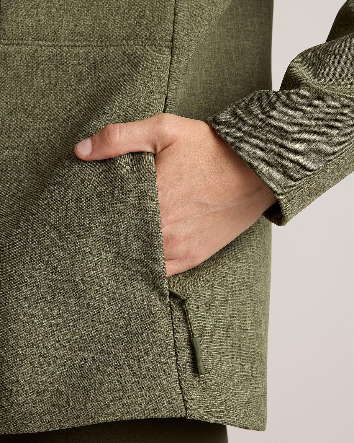 Quince | Women's Softshell Fleece-Lined Full-Zip Jacket Size XS, Recycled Polyester Product Image