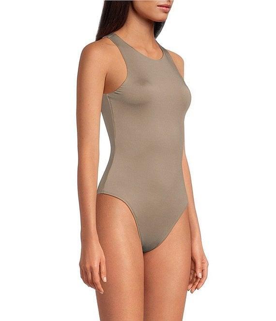 GB Knit High Neck Sleeveless Bodysuit Product Image