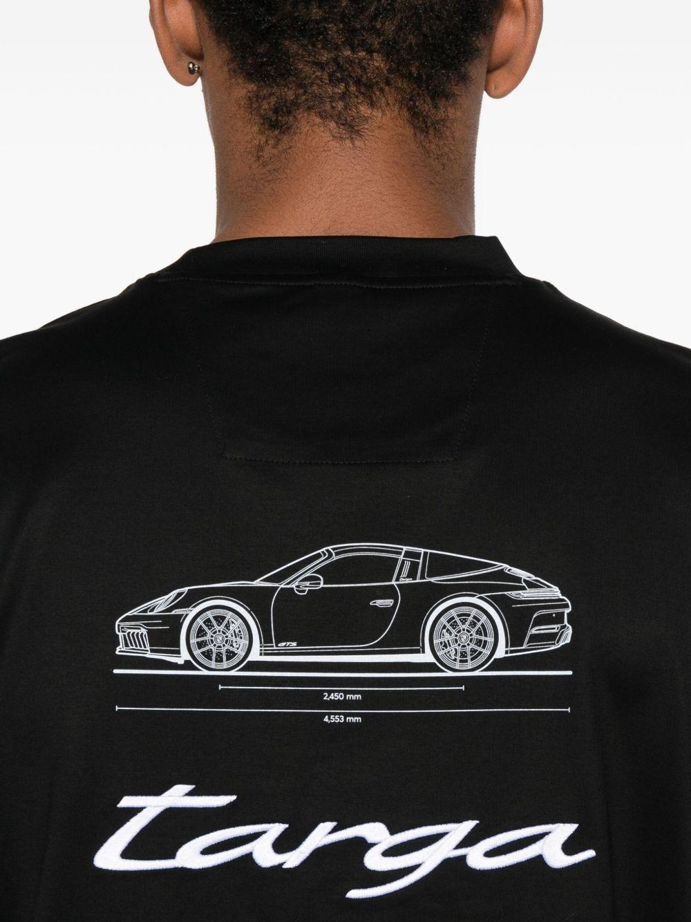 x Porsche mercerised cotton T-shirt Product Image