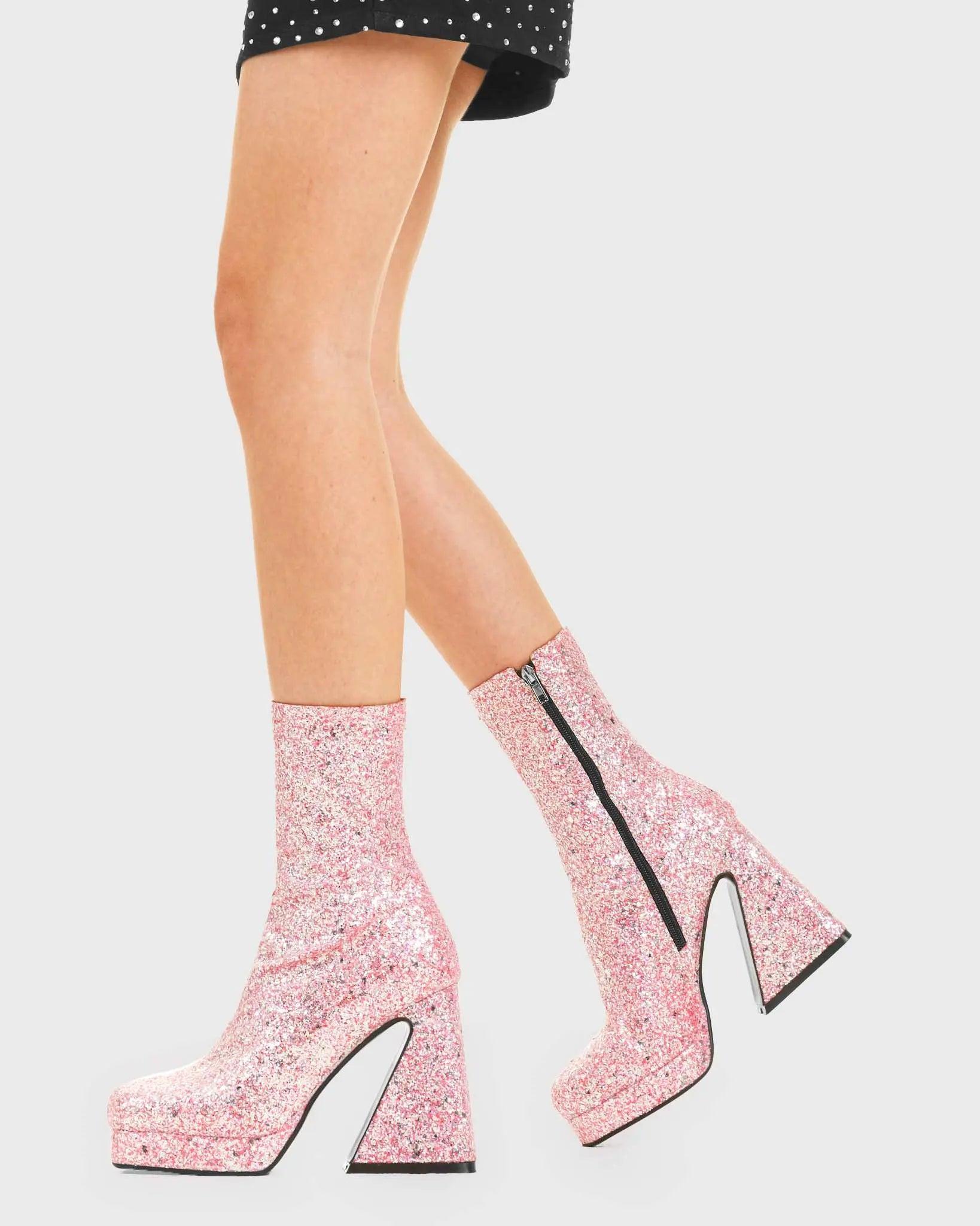Another Love Platform Ankle Boots Product Image
