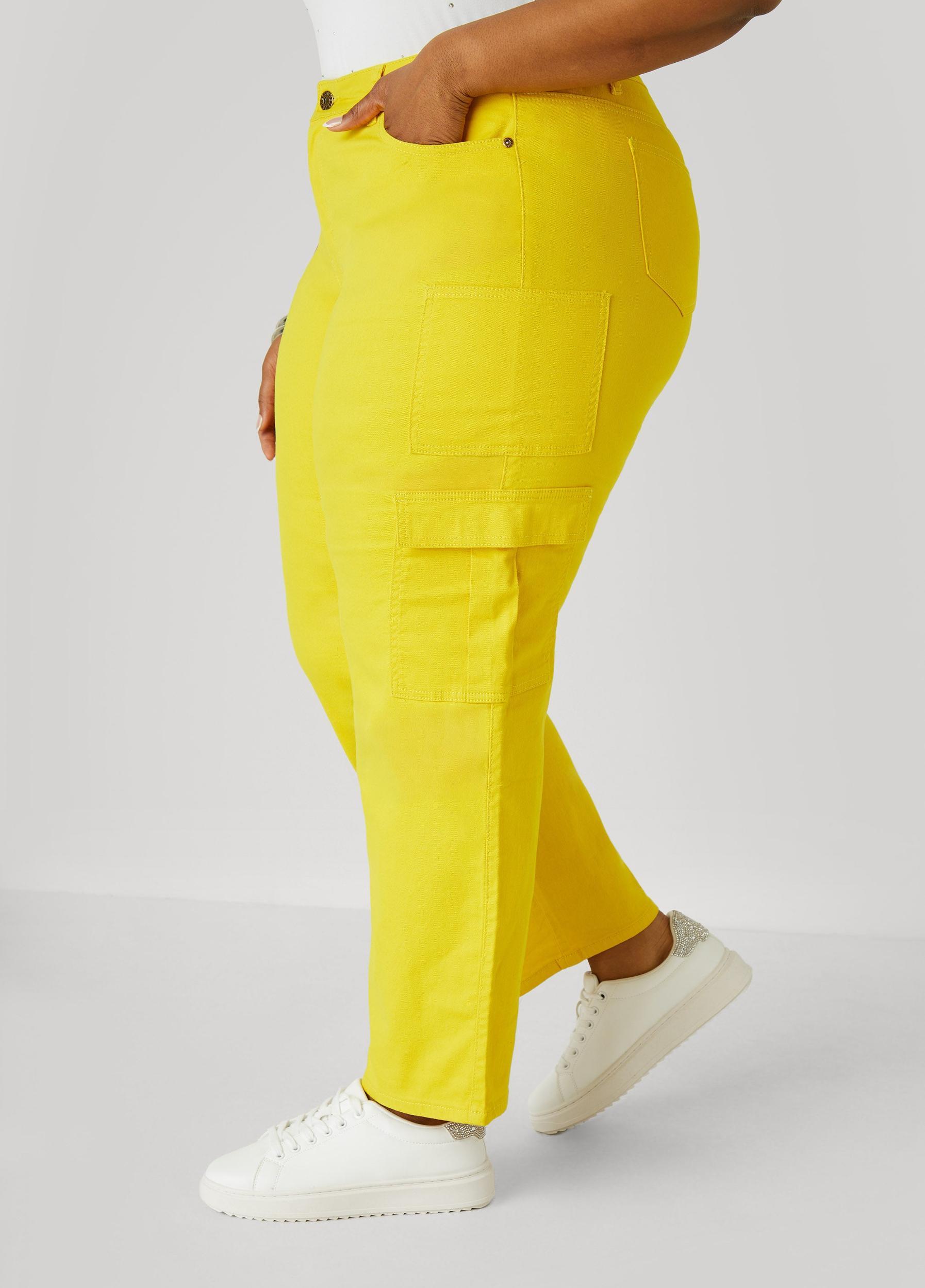 Straight Leg Cargo Jeans Product Image