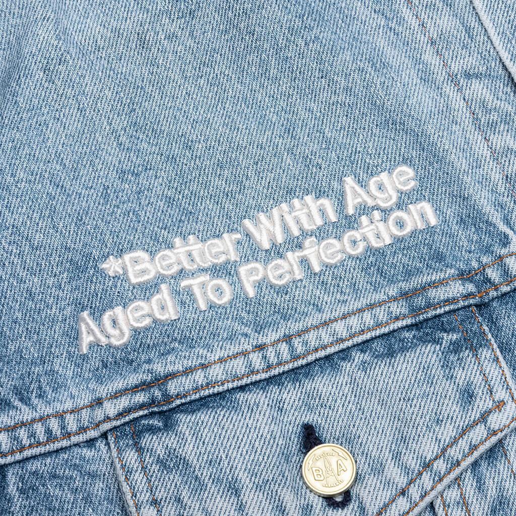 Portrait Denim Jacket - Multi Male Product Image