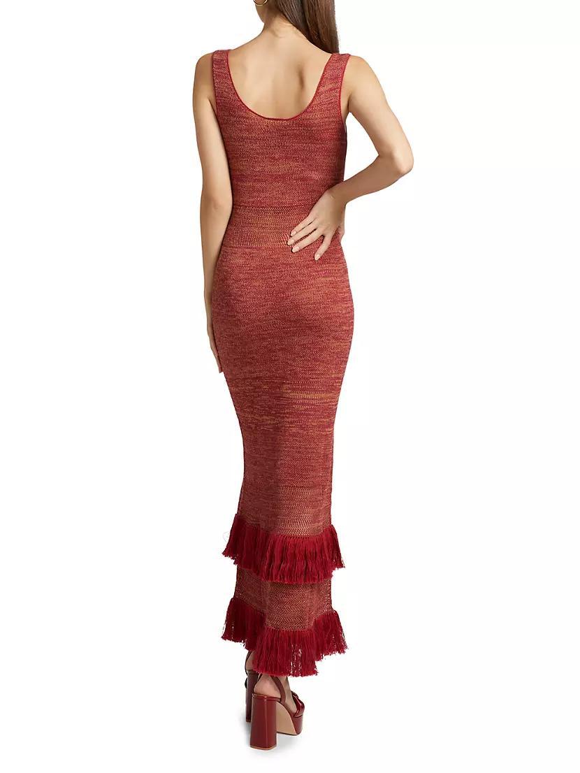 Laguna Ruffle Maxi Dress Product Image