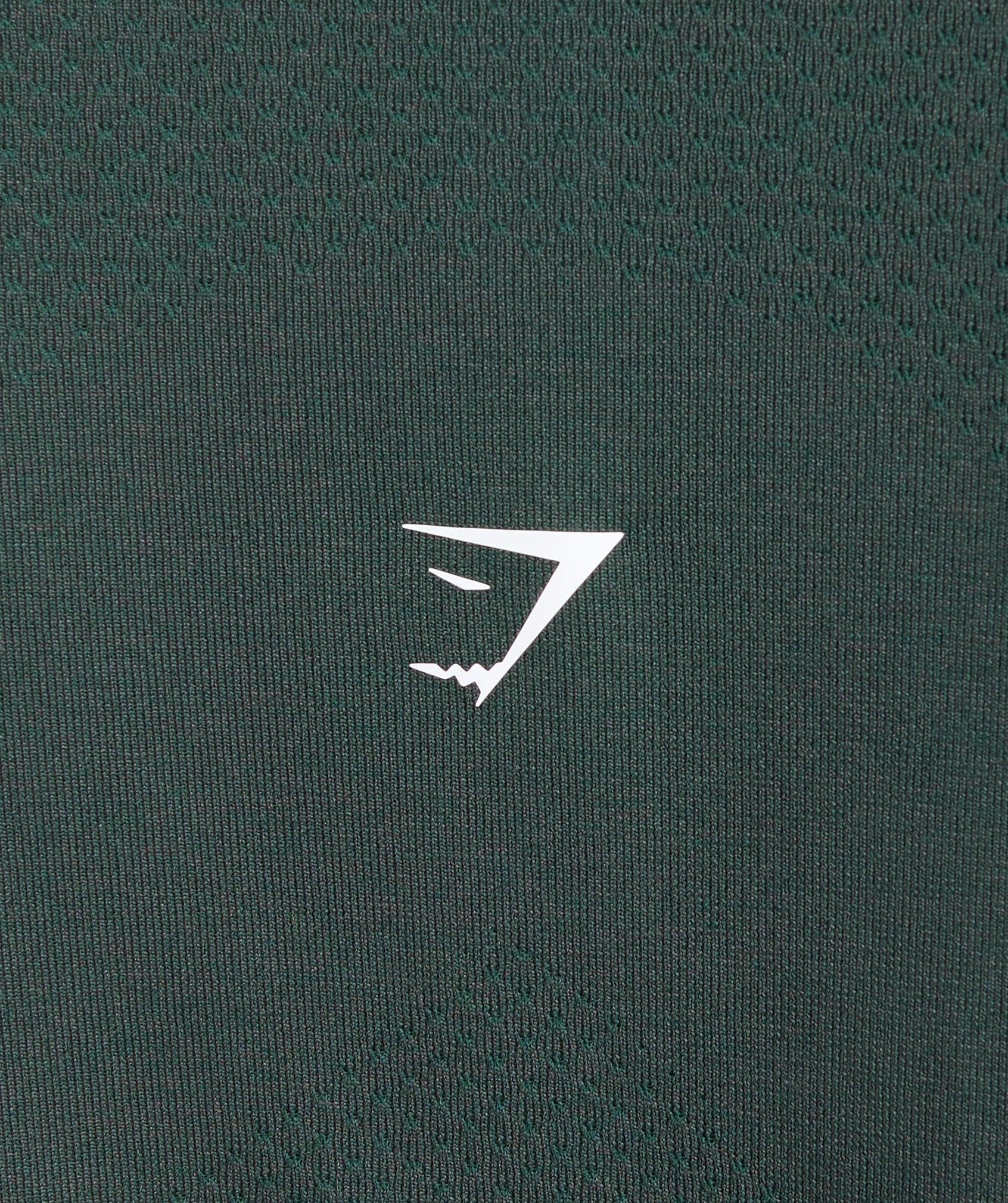 Gymshark Vital Light Long Sleeve Top - Woodland Green Marl Female Product Image