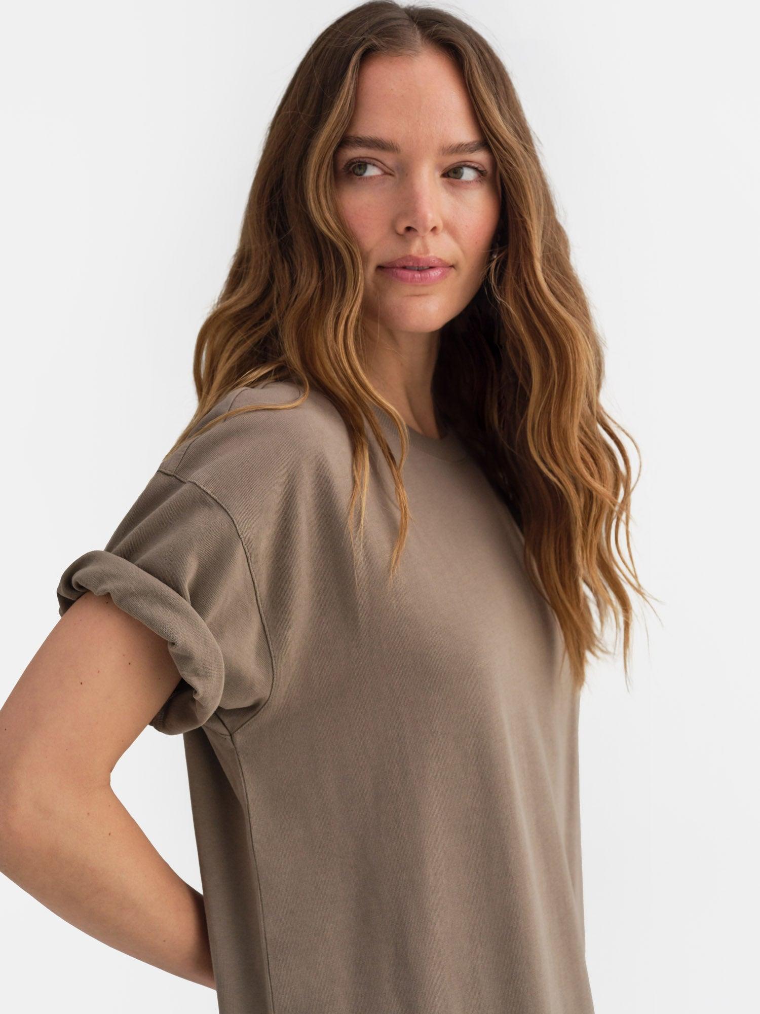 Organic Heavyweight Tee Dress Female Product Image