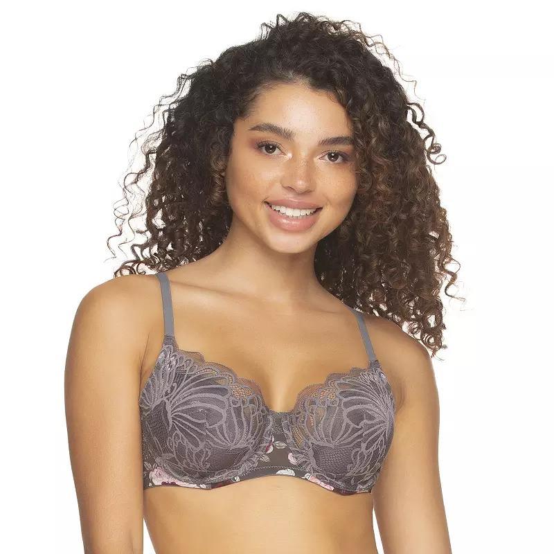 Paramour by Felina Tempting Plush Contoured Bra 135061, Women's, Size: 40 Ddd, Black Product Image
