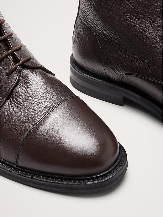 Lace-Up Italian Leather Boot Product Image