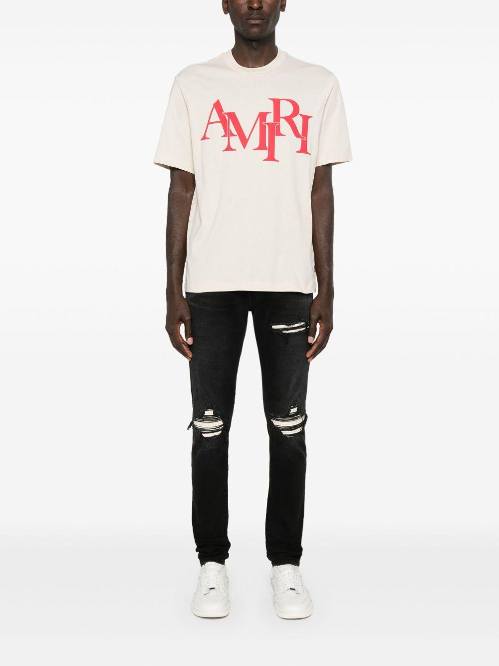 logo-print cotton T-shirt Product Image