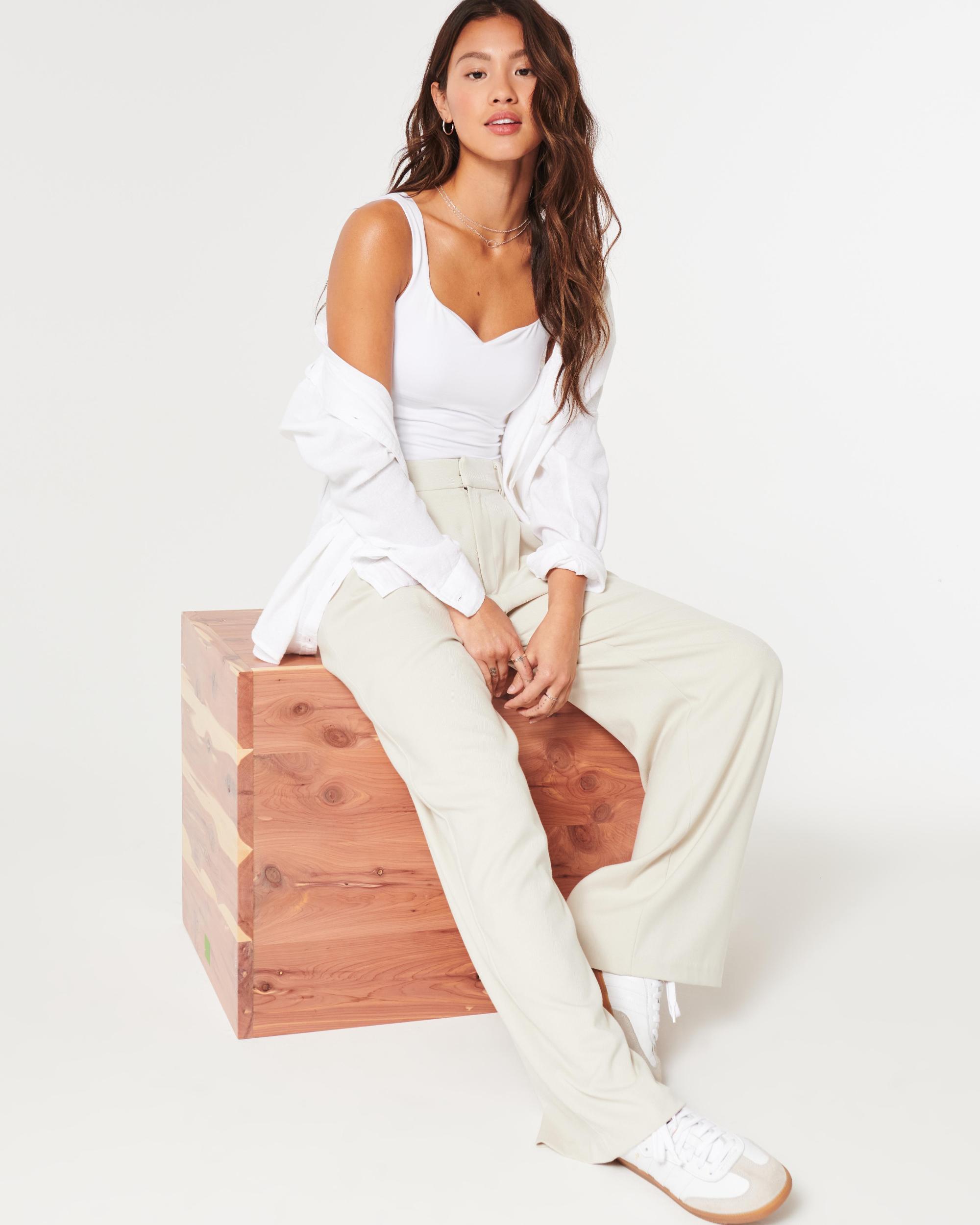 Hollister Livvy Ultra High-Rise Wide-Leg Pants Product Image